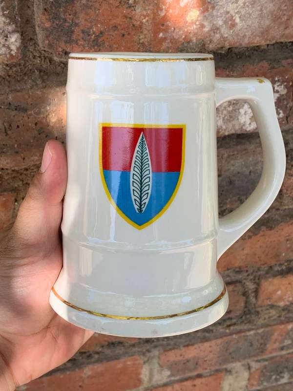 Continental Mug - SA Airforce  10 Anti-Aircrat Regiment Flash