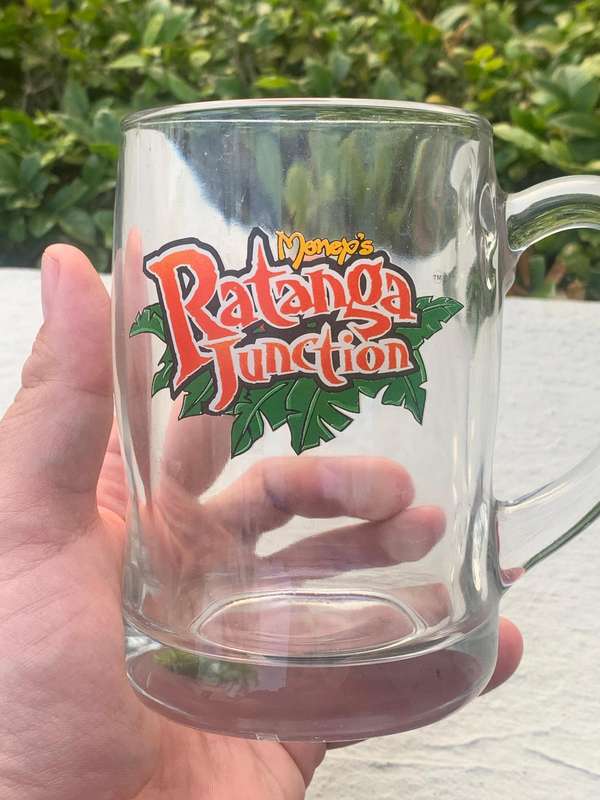Ratanga Junction - Wildest Place In Africa - Branded Glass Bar Mug - Nostalgia