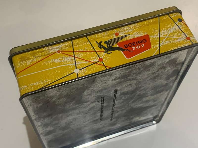 Vintage Tin - SAA Boeing 707 - Edward Sharp SA