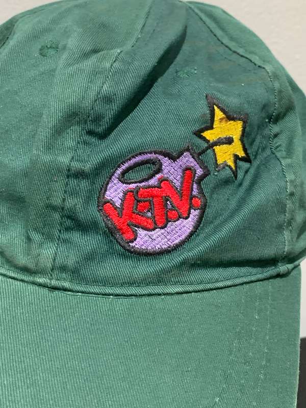 Vintage 90s Embroidered Cap - K-T.V. Nostalgia - *Chill Out* - Back Is Broken - But Great Display