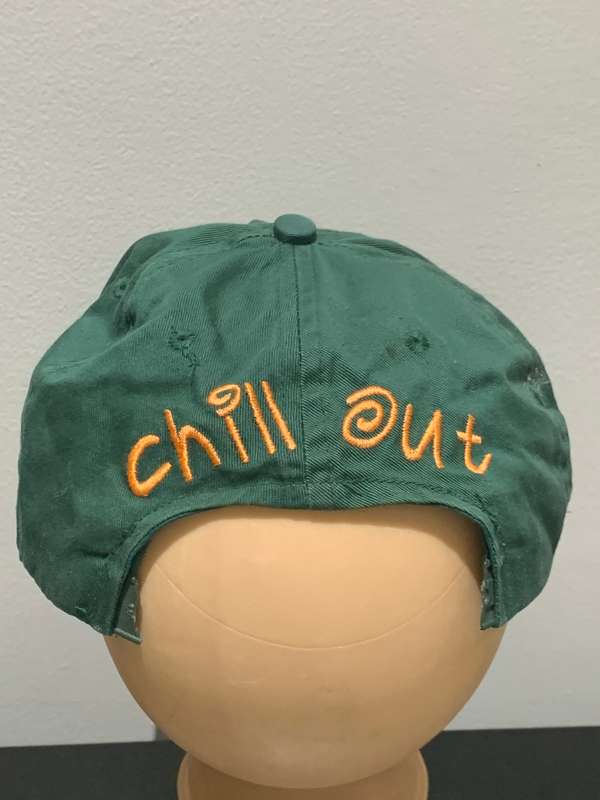 Vintage 90s Embroidered Cap - K-T.V. Nostalgia - *Chill Out* - Back Is Broken - But Great Display