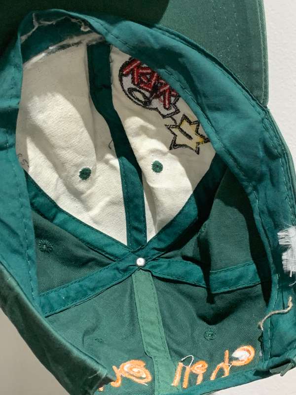 Vintage 90s Embroidered Cap - K-T.V. Nostalgia - *Chill Out* - Back Is Broken - But Great Display