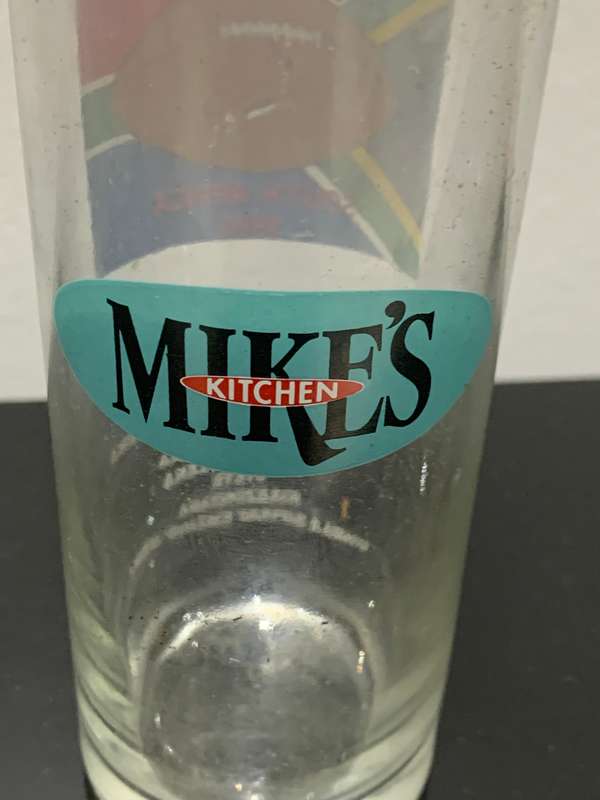 Promotional Glass - Rugby World Cup 1995 Winners - Bokke - From Mikes Kitchen