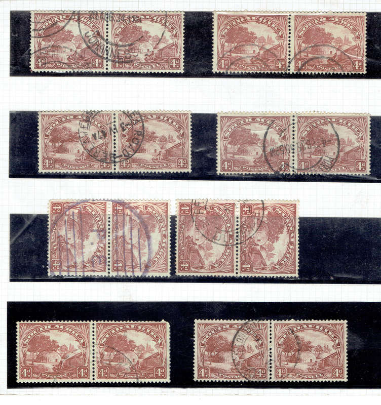 1927,1931,1936 2 prs,2 vert prs,4 prs all used CC35,47,47b CV R3910