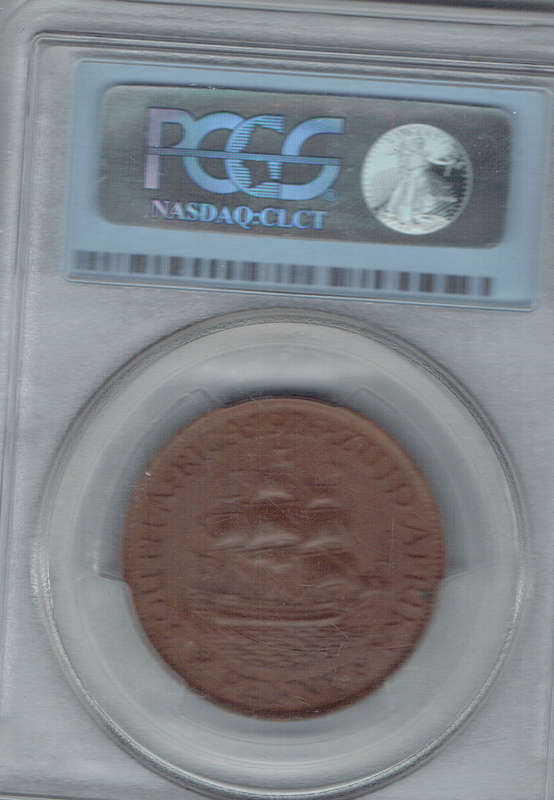 1926 UNION OF S A 1d bronze PCGS MS64 BN only 393095 minted VERY HIGH GRADE ### VERY RARE IN MS ####