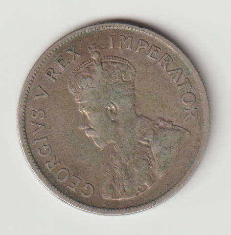 1928 UNION of S A Half crown  80% silver in VF- grade RARE DAYE