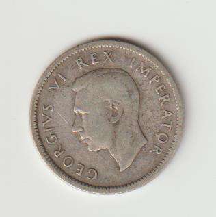 1937 UNION OF S A 80% SILVER in VF GRADE