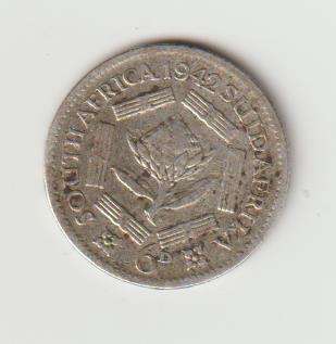 1942 UNION OF S A 80% SILVER IN VF+ GRADE