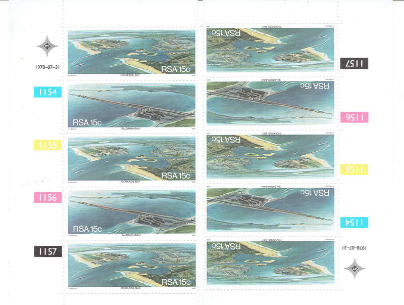 1976-78 R S A  CONTRI0L BLOCKS AS PER SCANS ALL MNH MULTABLE ITEMS PER SCAN