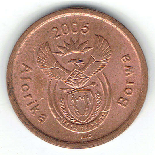 2005 R S A 5c in UNC grade