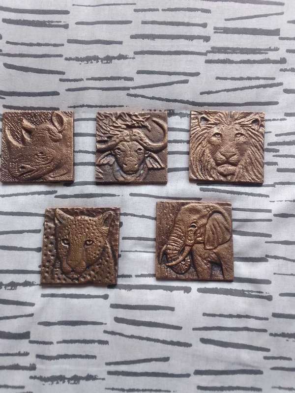 Big 5 copper ornaments