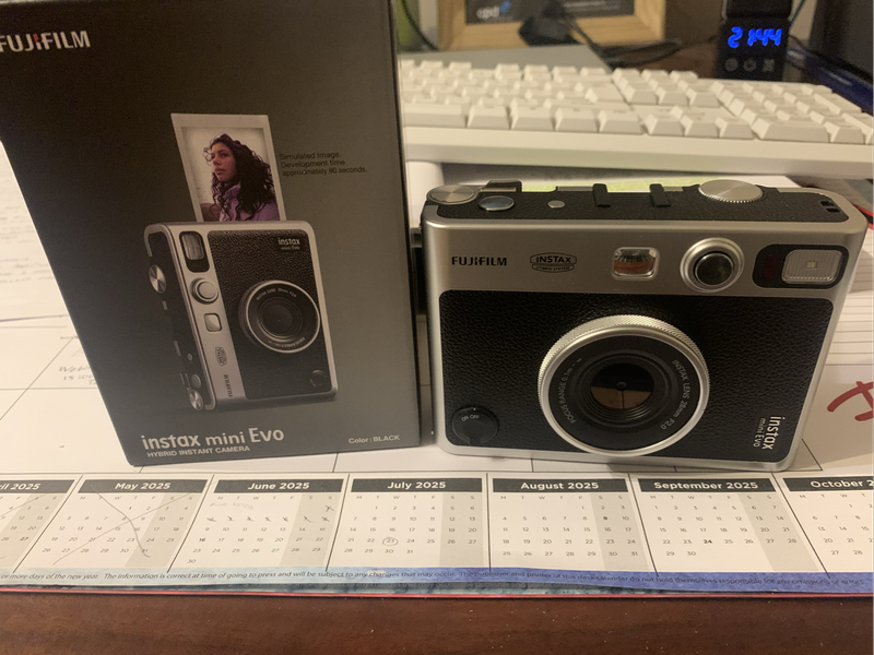 Fujifilm Instax Mini Evo camera