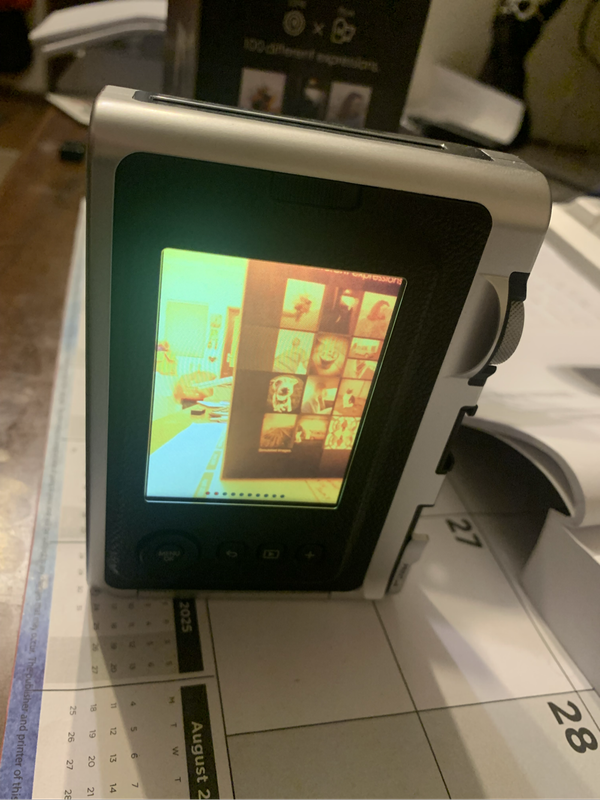 Fujifilm Instax Mini Evo camera