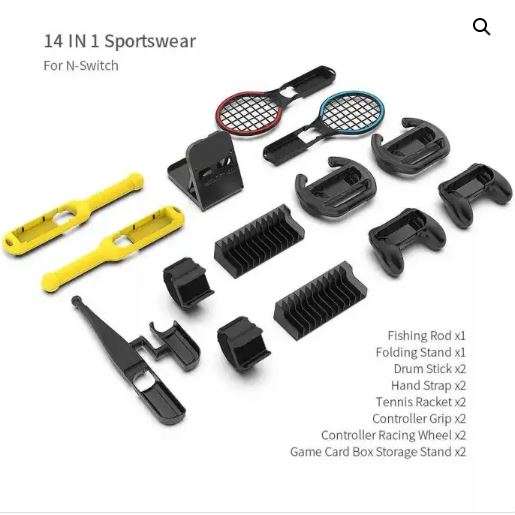 DOBE 14 in 1 Sportswear for Nintendo Switch