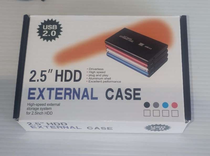 2.5" HDD External Case USB 2.O