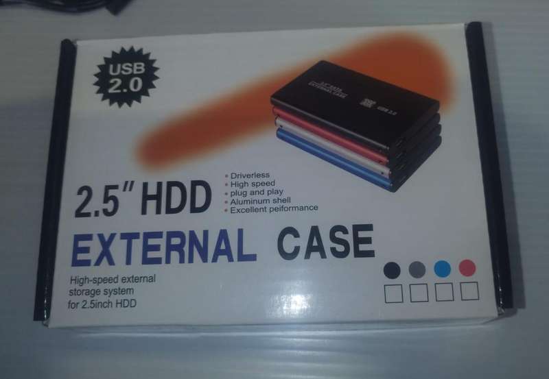 2.5" HDD External Case USB 2.O