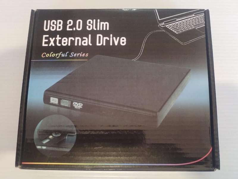 USB 2.0 Slim External Drive