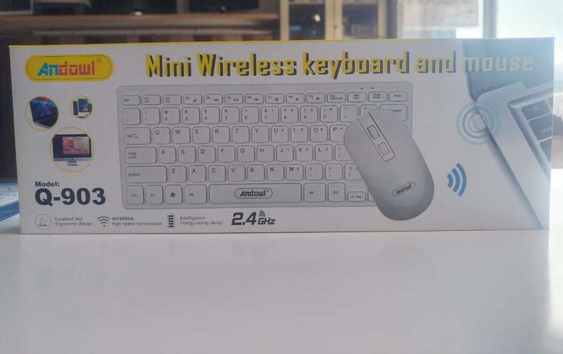 ANDOWL Mini Wireless Keyboard And Mouse