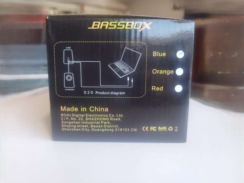 BASSBOX 2.0 Channel Computer Speaker  Model Q20