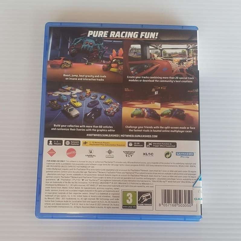PS5 GAME(HOT WHEELS UNLEASHED)