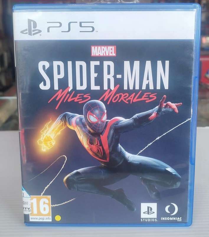 PS5 GAME(MARVEL SPIDER-MAN MILES MORALES)