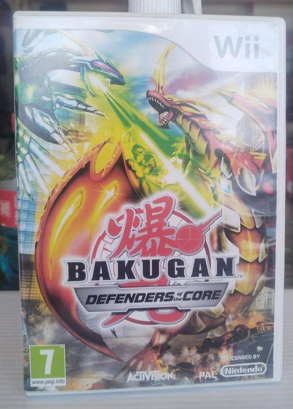 WII GAME- Bakugan: Defenders of the Core (Nintendo Wii)  PAL Version