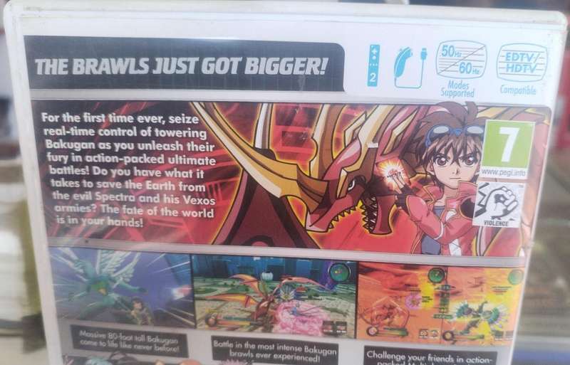 WII GAME- Bakugan: Defenders of the Core (Nintendo Wii)  PAL Version