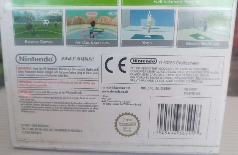 WII FIT (PAL NINTENDO)