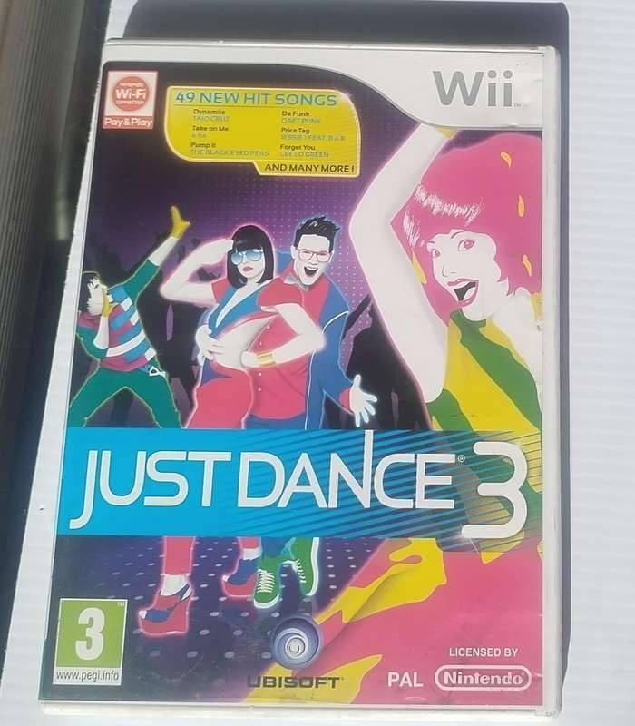 WII GAME(JUST DANCE 3) PAL