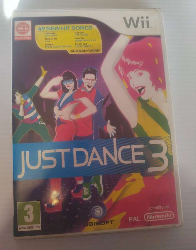 WII GAME(JUST DANCE 3) PAL