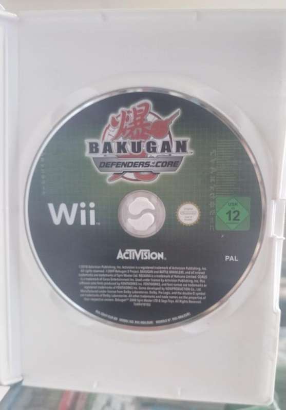 WII GAME- Bakugan: Defenders of the Core (Nintendo Wii)  PAL Version