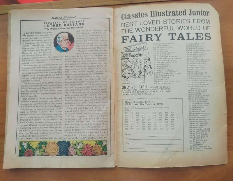 Comic:CLASSICS ILLUSTRATED: 20 000 LEAGUES UNDER THE SEA comic by Jules Verne