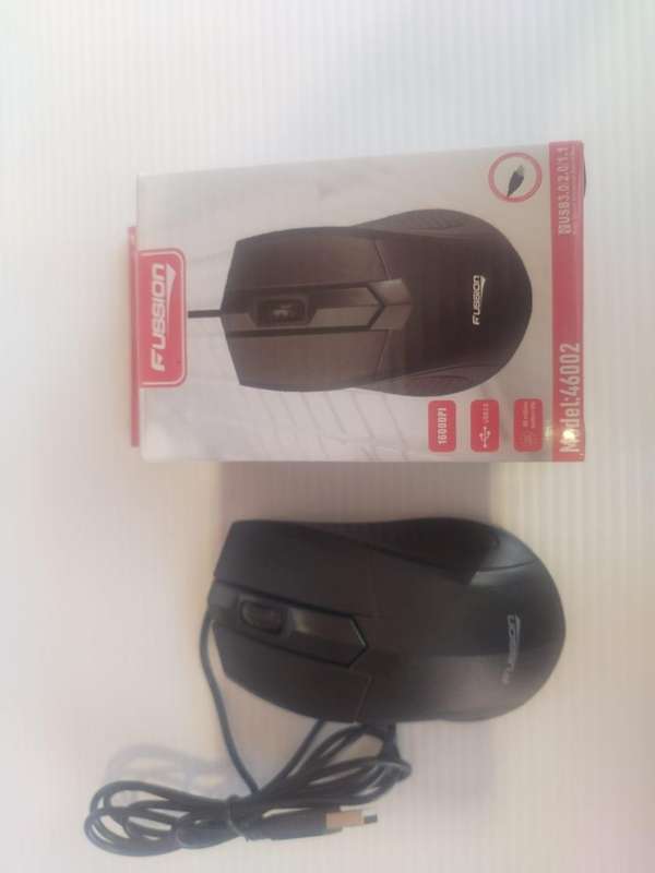 Wired Mice- 2 brands: FUSSION & MIHUN