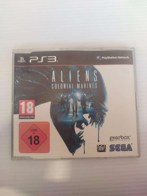 PS3 GAME: Aliens: Colonial Marines(2013)(CD cover)
