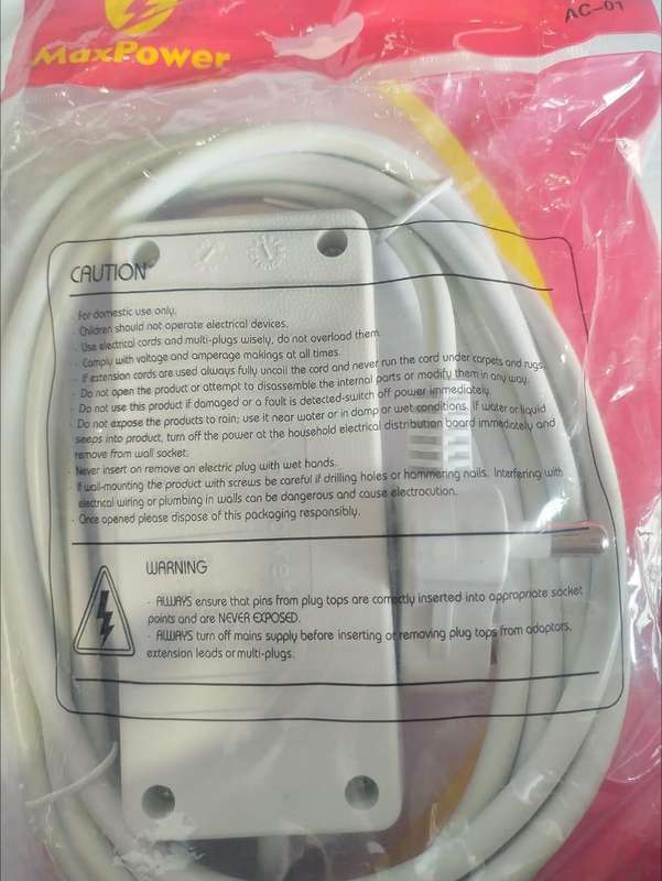 MaxPower 3M Extension Cord