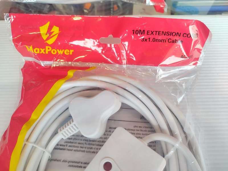 MaxPower 10M Extension Cord