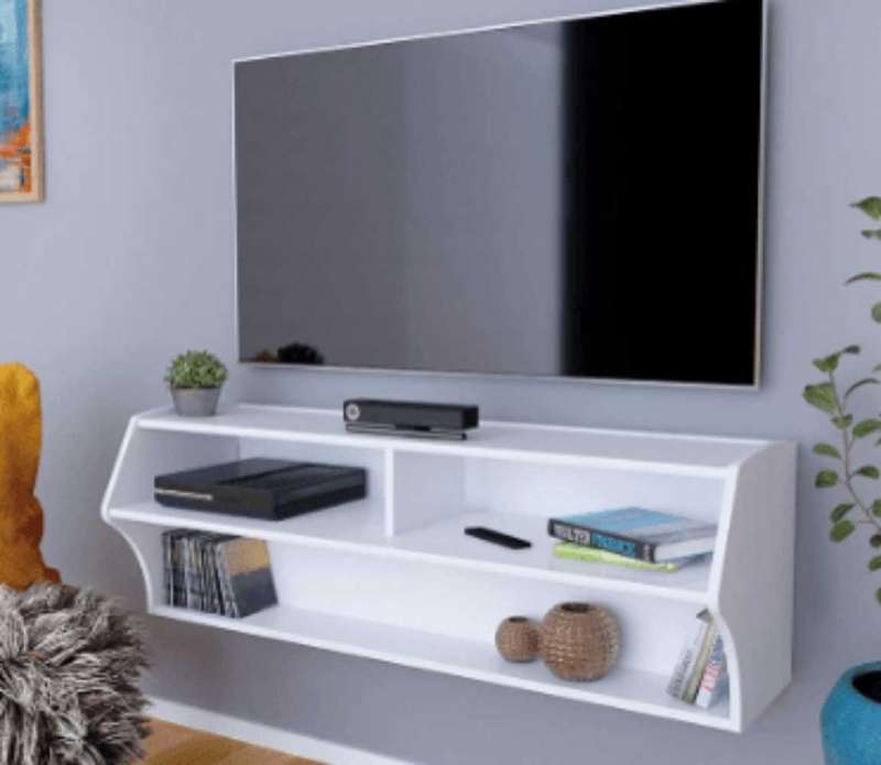 Daron Floating TV Unit Code: SHI1TDA-BLK by Softy Home