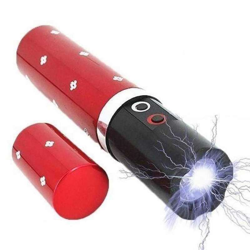 2 X Self Defensive Electric Shock Stun Gun with Taizer (Looks like Lipstick)