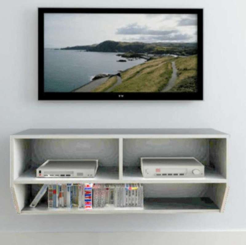 Daron Floating TV Unit Code: SHI1TDA-BLK by Softy Home