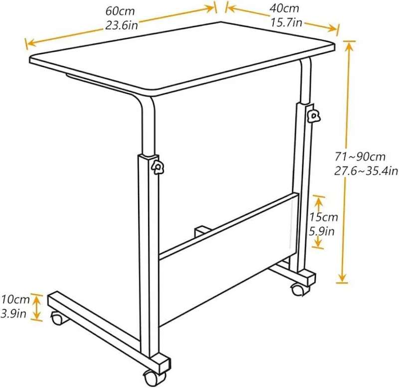 Adjustable Laptop Desk Table - Neat & Stylish