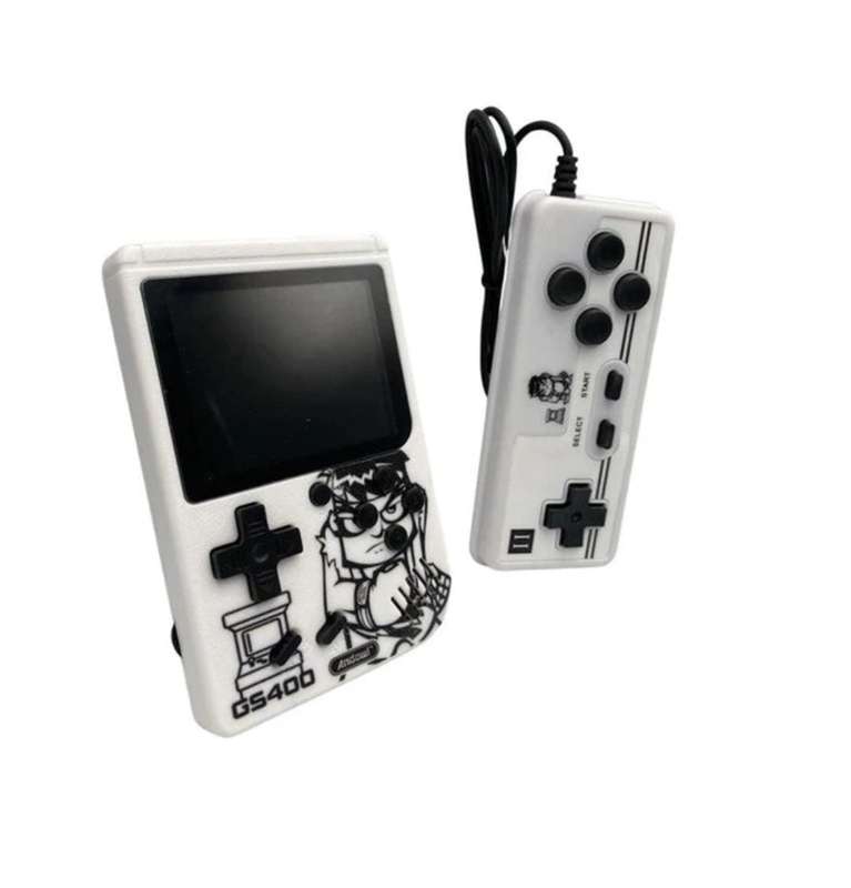 400 In 1 Game Console - Li-ion Battery + 400 Games + Up to Two Players  Andowl®