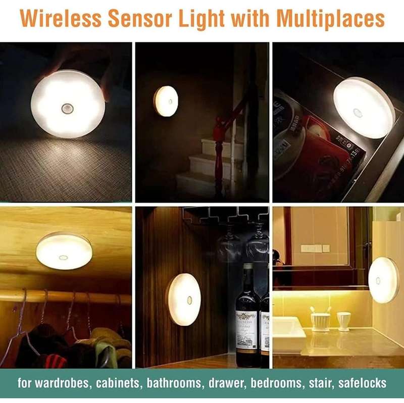 NIYAMAX Plastic Motion Sensor Light
