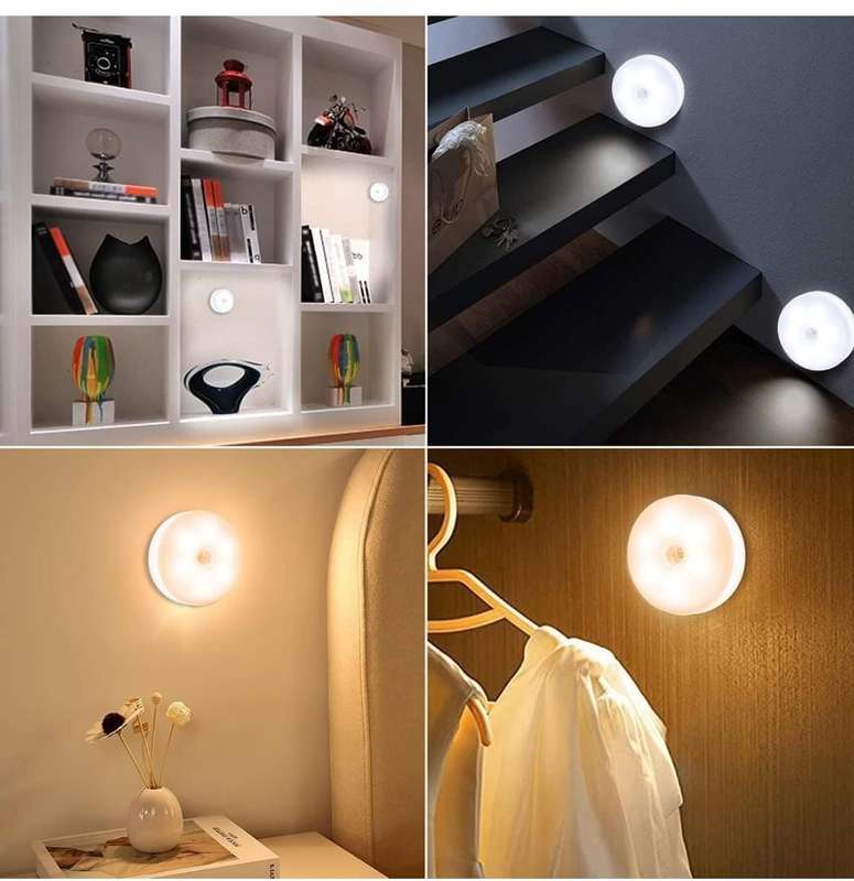 NIYAMAX Plastic Motion Sensor Light