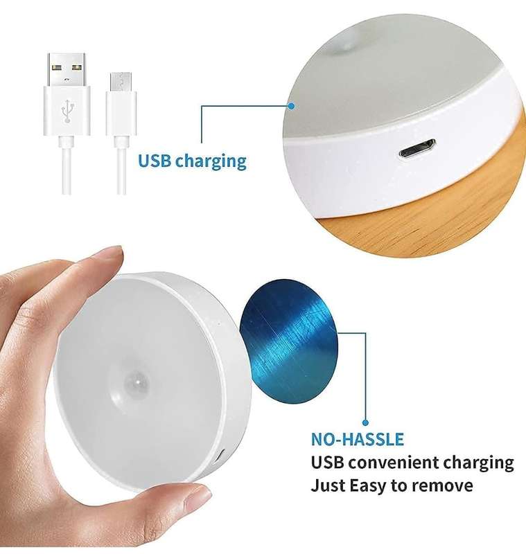 NIYAMAX Plastic Motion Sensor Light