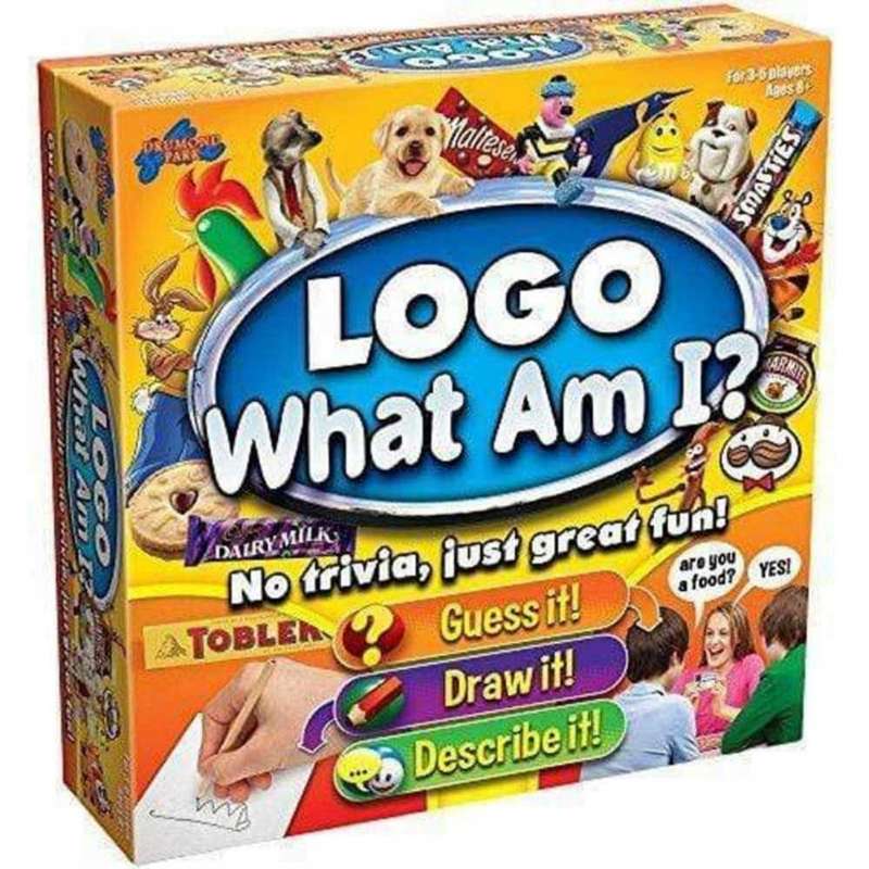 Logo What Am I? Board Game