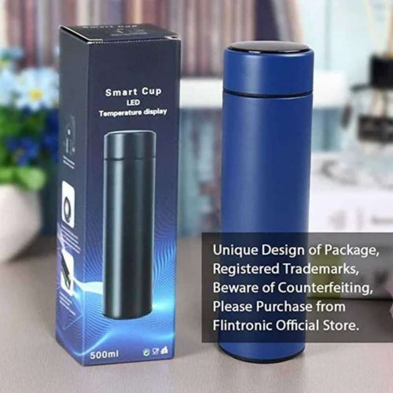 Smart Thermos Flask with LED Digital Touch Screen Business Home Stainless Steel Water Bottle