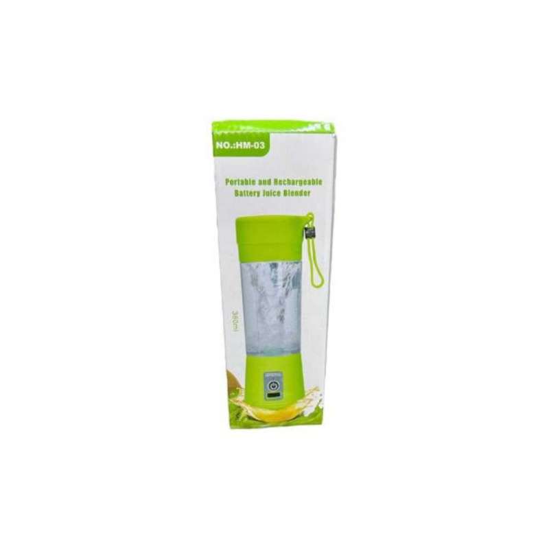2 x Portable-&-Rechargeable-Battery-juice- Blender-(NO.:HM-03) Smoothie Maker