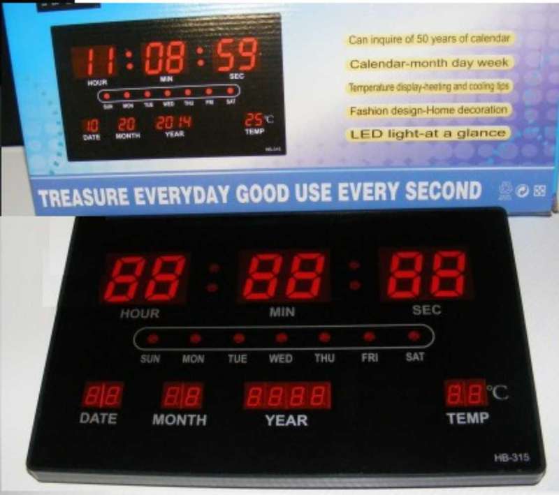 LER Number Clock