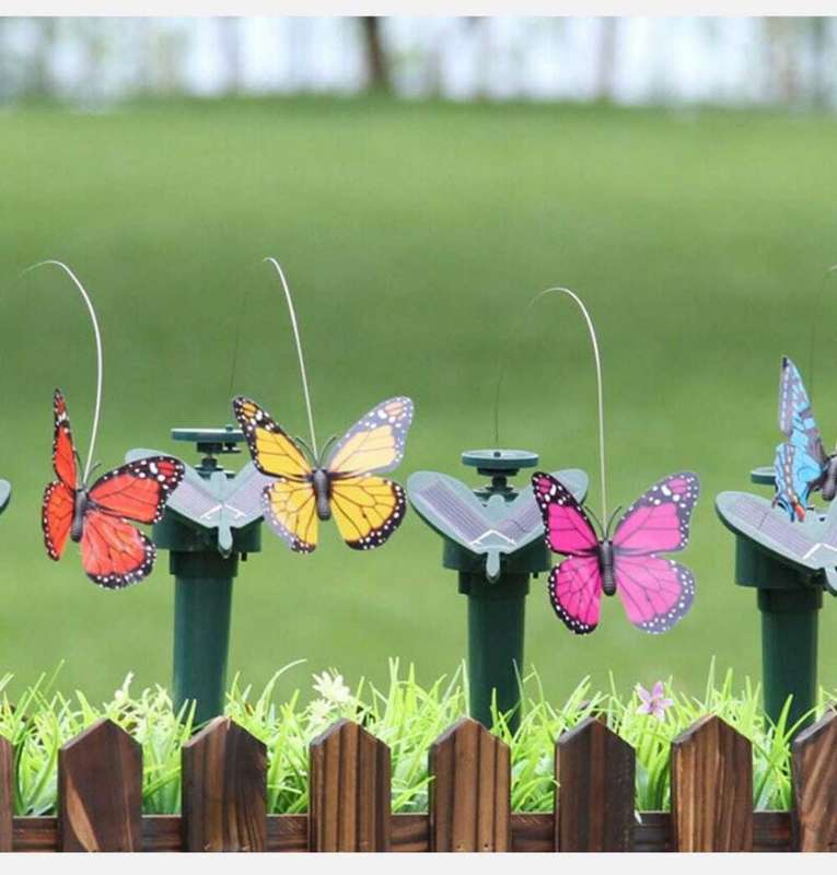 3 x Solar Garden Butterflys for SALE Children Toys