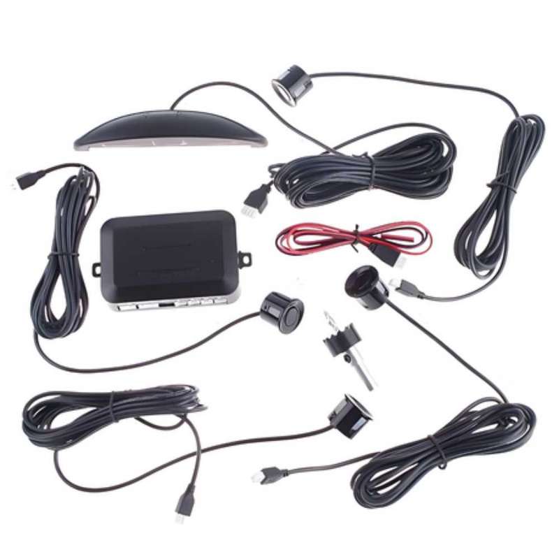 TOMAHAWK-Car Parking Sensor Assistant White and Black